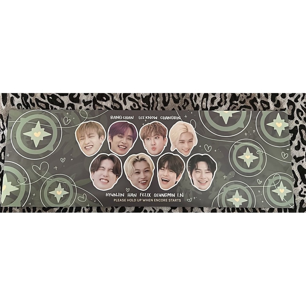 Stray Kids Maniac World Tour Oakland Concert Banner K-Pop Official  Set of 5